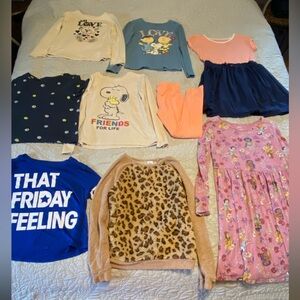Girls 7/8 Long Sleeve Lot